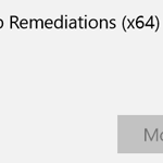 Windows remediation bit version