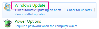 Windows Update errors on Windows 7
