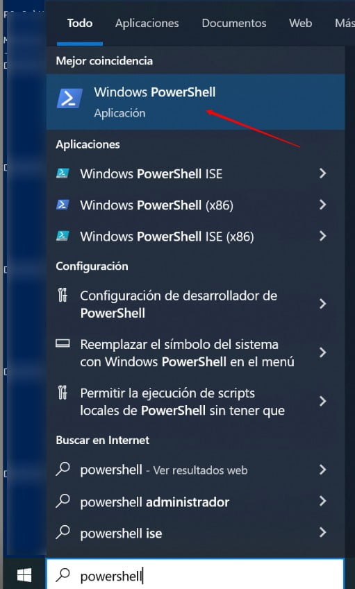Windows power shell
